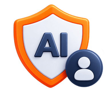 Strict AI guardrails and seamless human agent escalation handoff shield