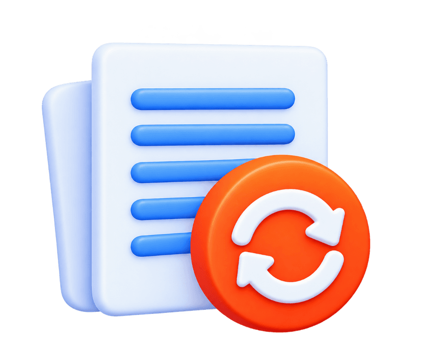 Denial Support Specialist 3D illustration with denied claim document stamp