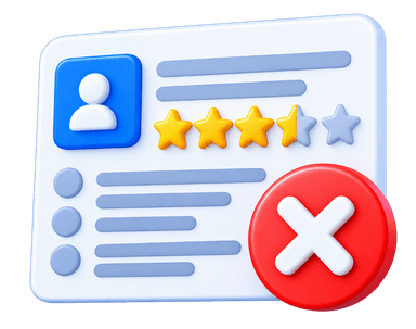 Unoptimized Google Business Profile storefront