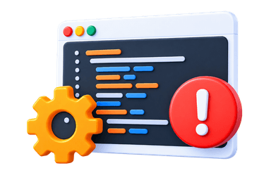 Technical SEO issues and speed audit gauge