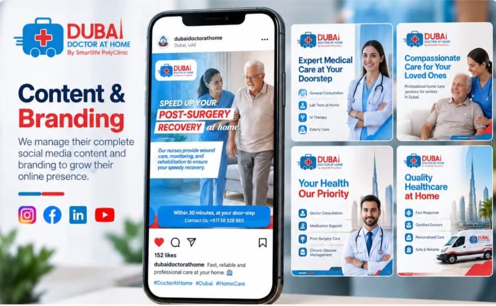 Dubai Doctor at Home project preview