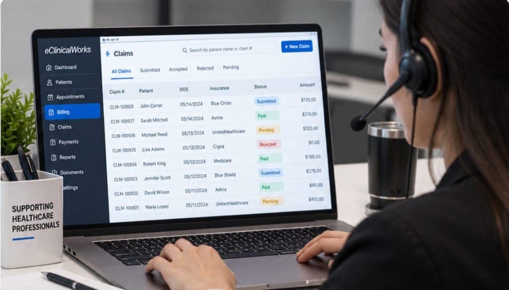 Medical Billing Support project preview