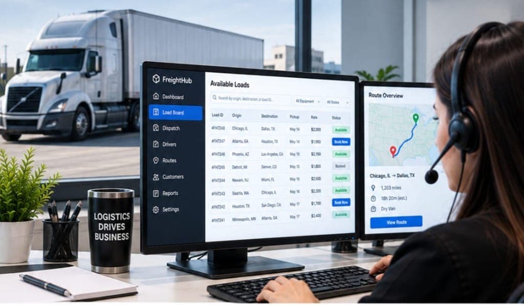 Truck Dispatch Support project preview